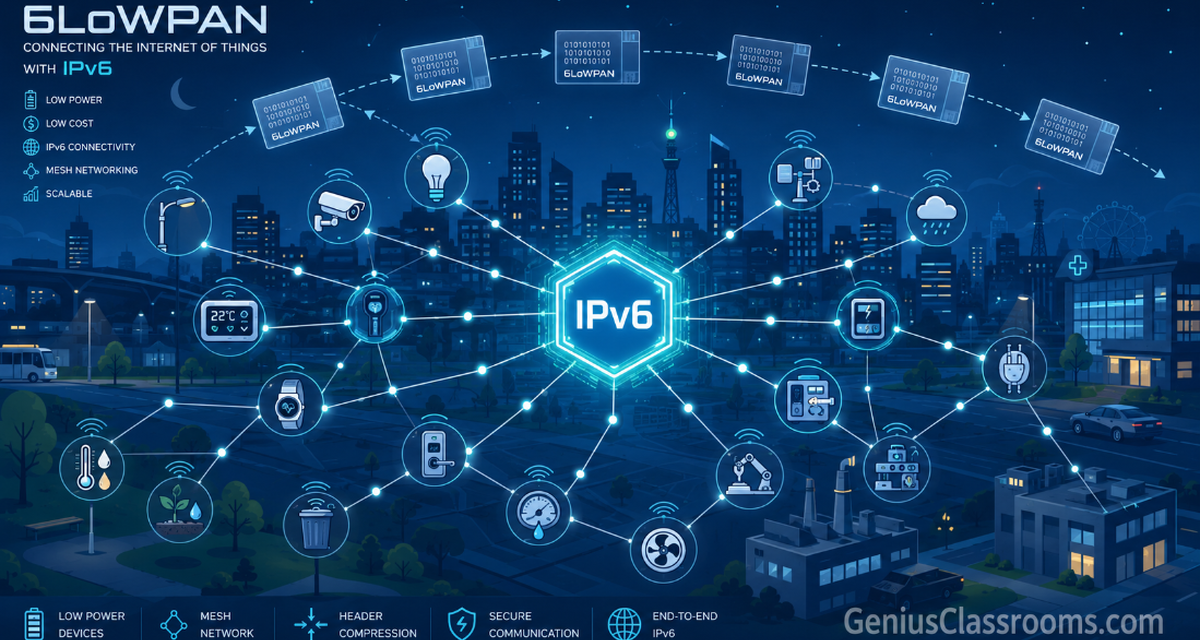 6LoWPAN : Le protocole qui connecte les objets intelligents à Internet