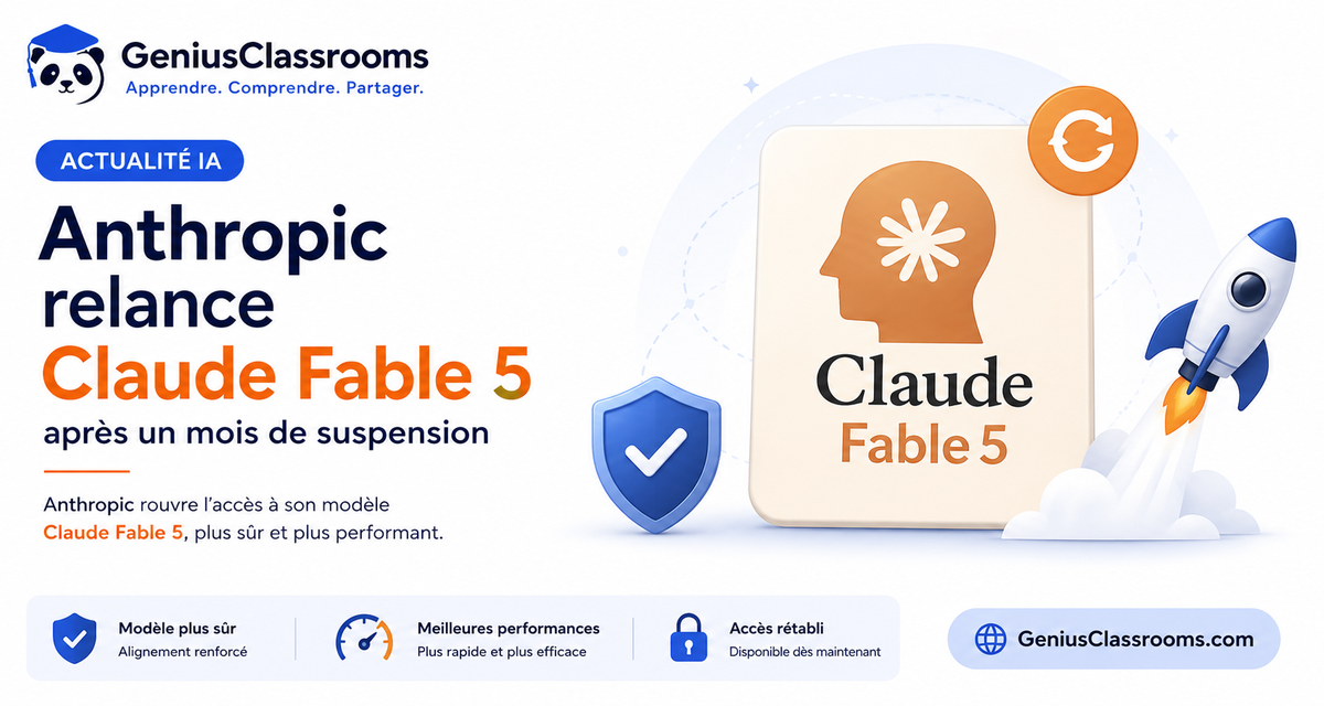 Le modèle d'Anthropic claude fable 5 fait son retour